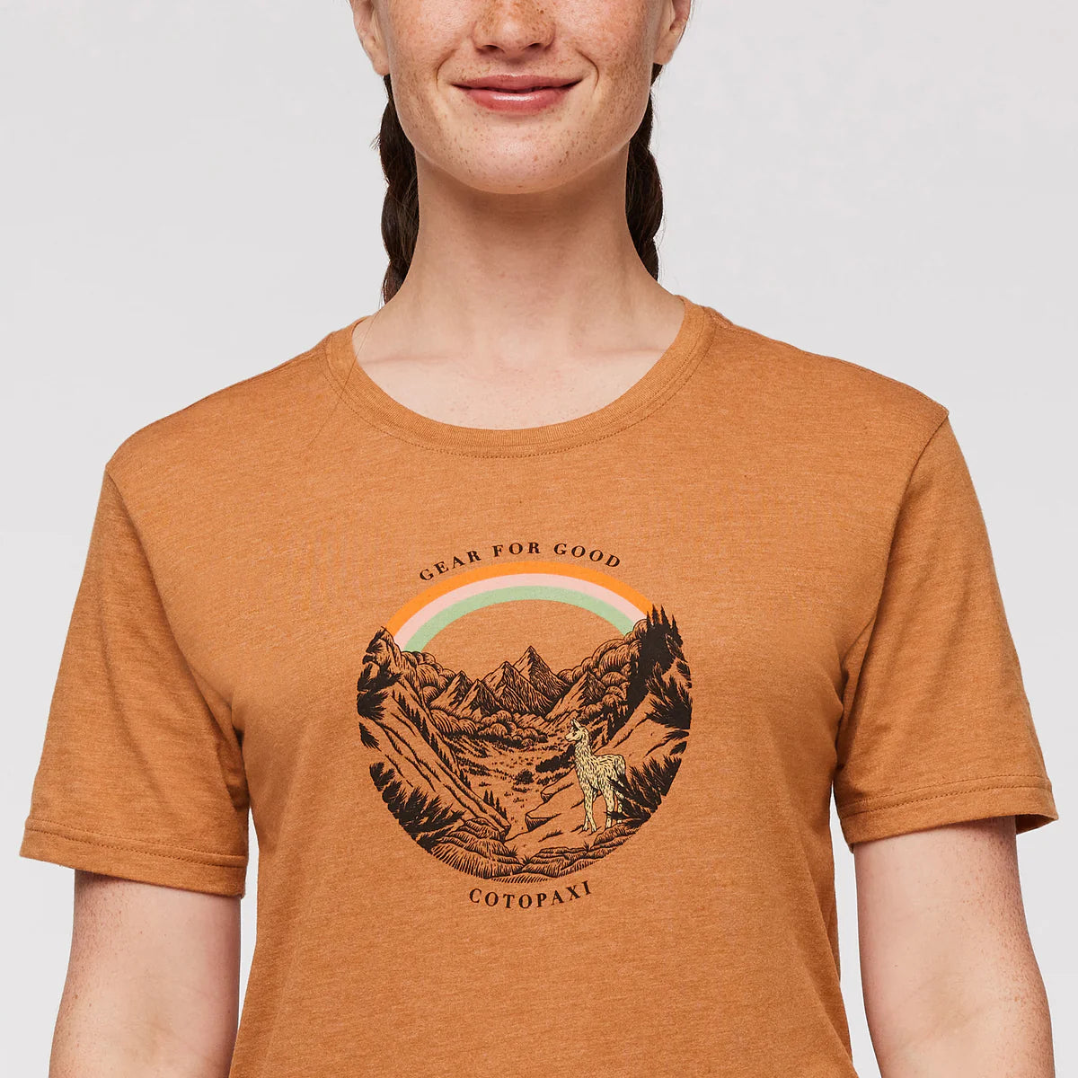 Traveling Llama T-Shirt - Women's