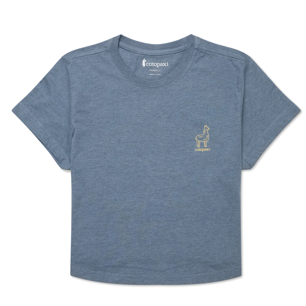 Tiny Llama Crop T-Shirt - Women's