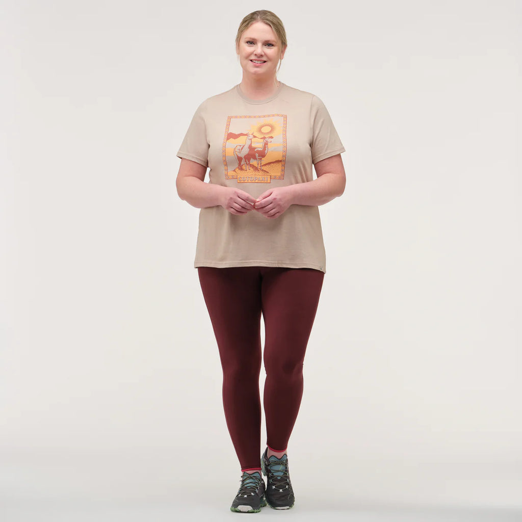 Llama Greetings T-Shirt - Women's