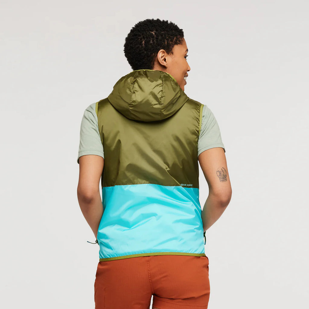 Teca Cálido Reversible Hooded Vest - Women's