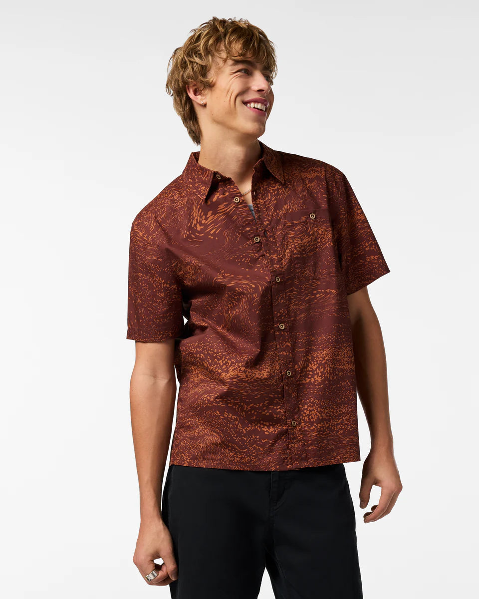 Estival Button Up Shirt - Print - Men's