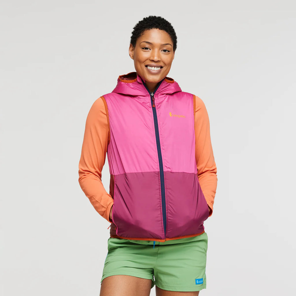 Teca Cálido Reversible Hooded Vest - Women's