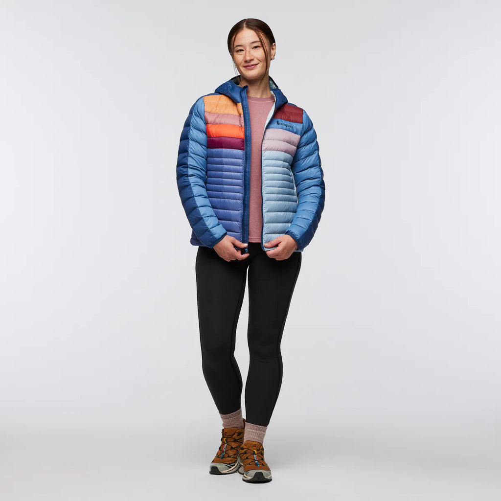 Funky Fuego Down Hooded Jacket - Women's