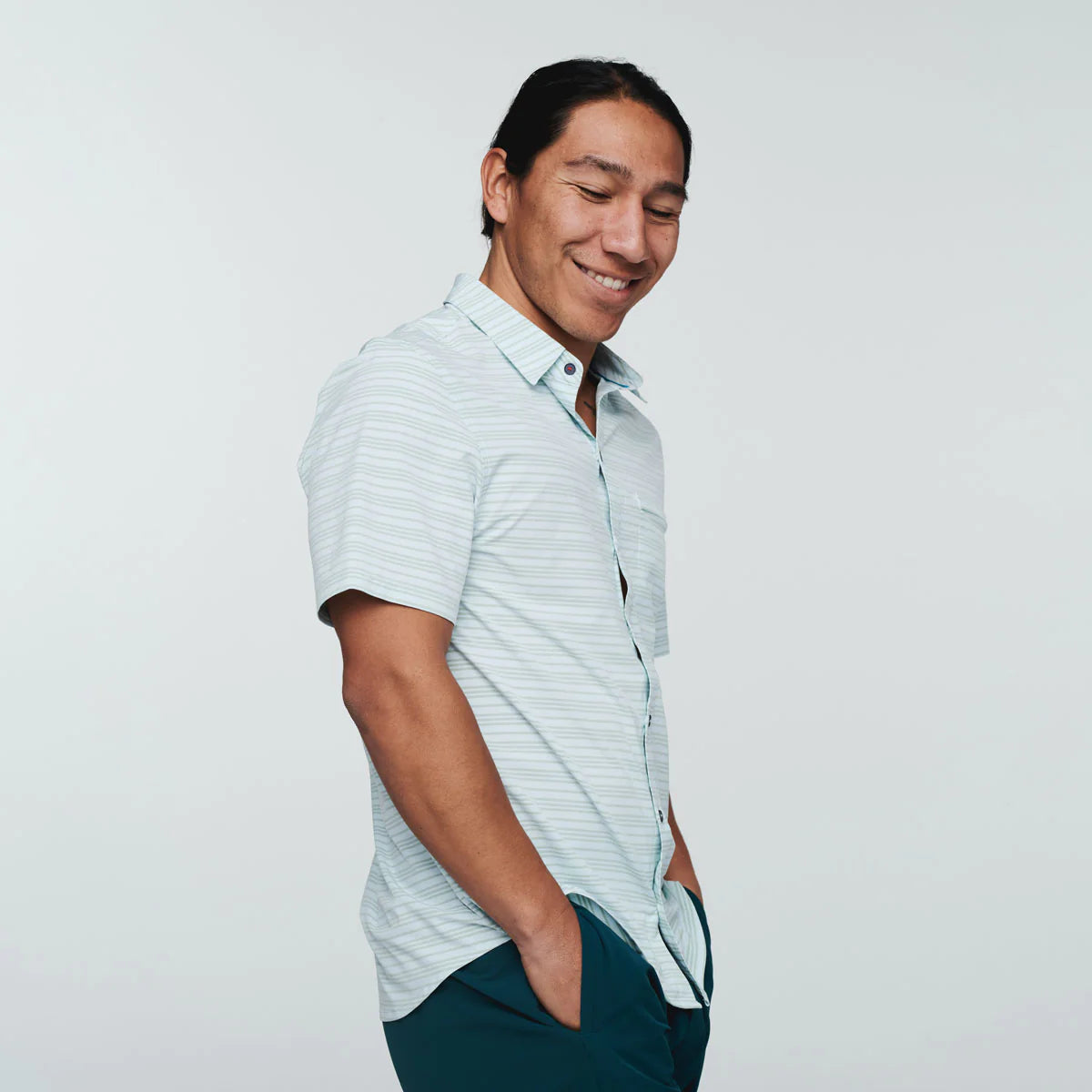 Cambio Button Up - Print - Men's