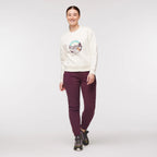 Traveling Llama Crew Sweatshirt - Women's
