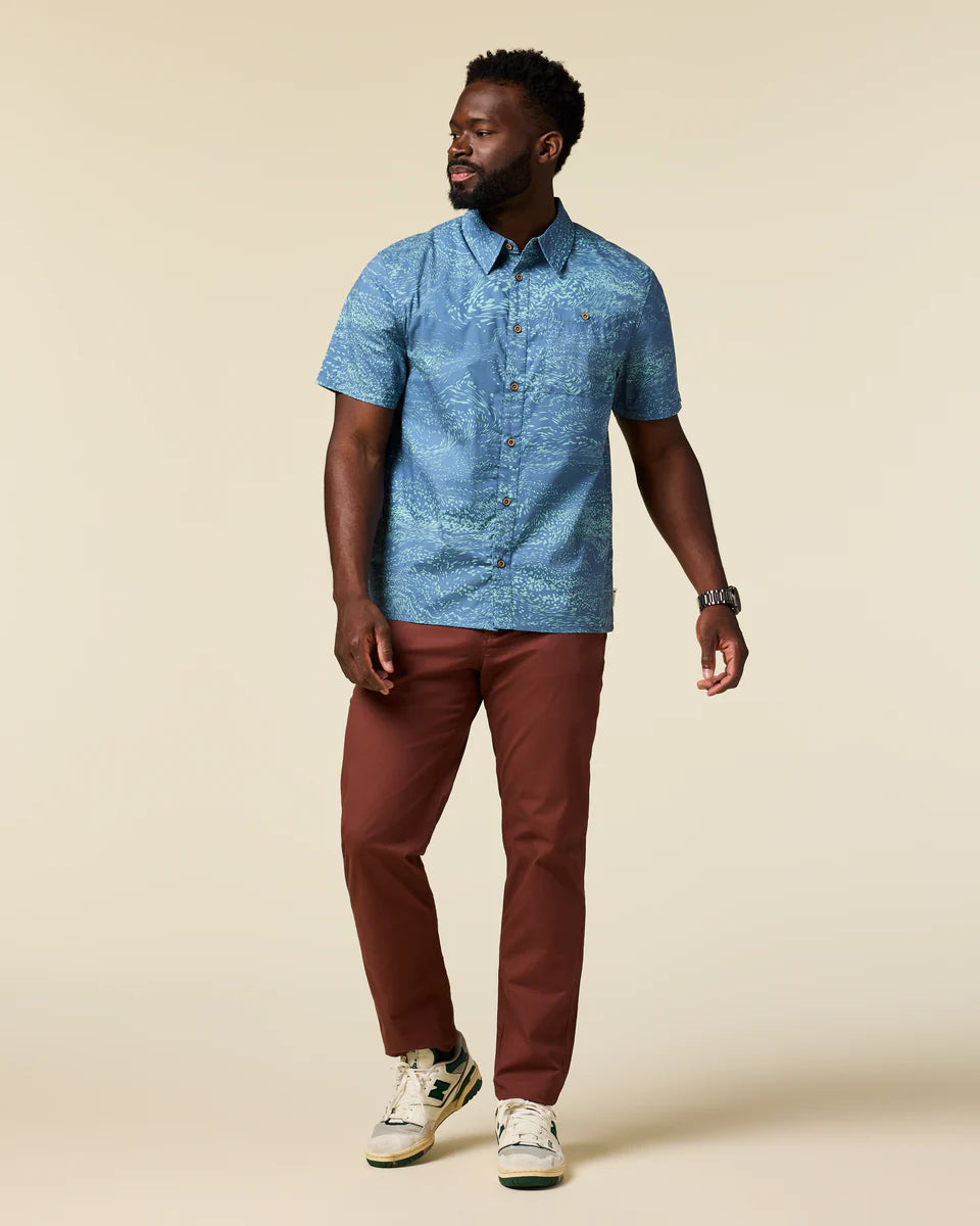 Estival Button Up Shirt - Print - Men's