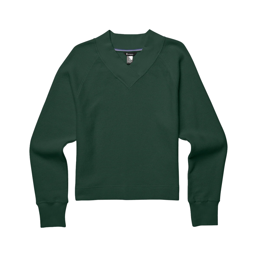 Atajo Long-Sleeve Waffle V-Neck - Women's
