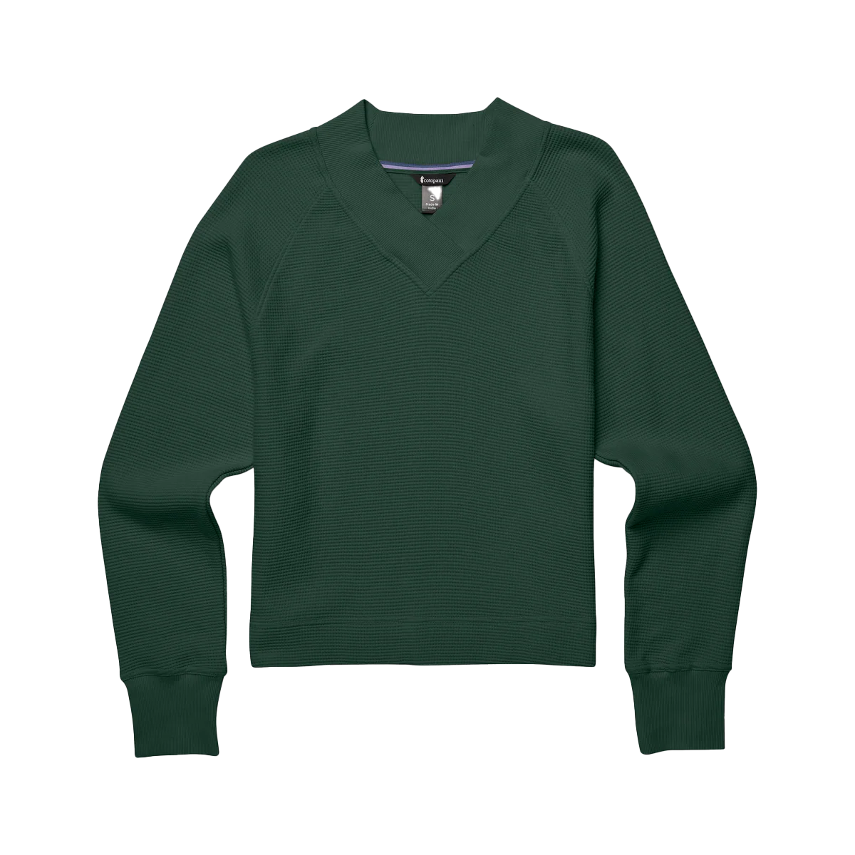 Atajo Long-Sleeve Waffle V-Neck - Women's