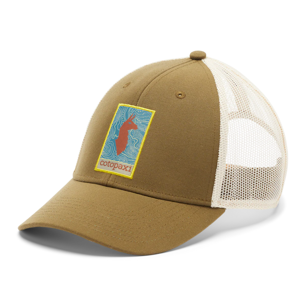 Llama Map Trucker Hat