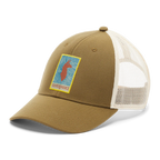 Llama Map Trucker Hat