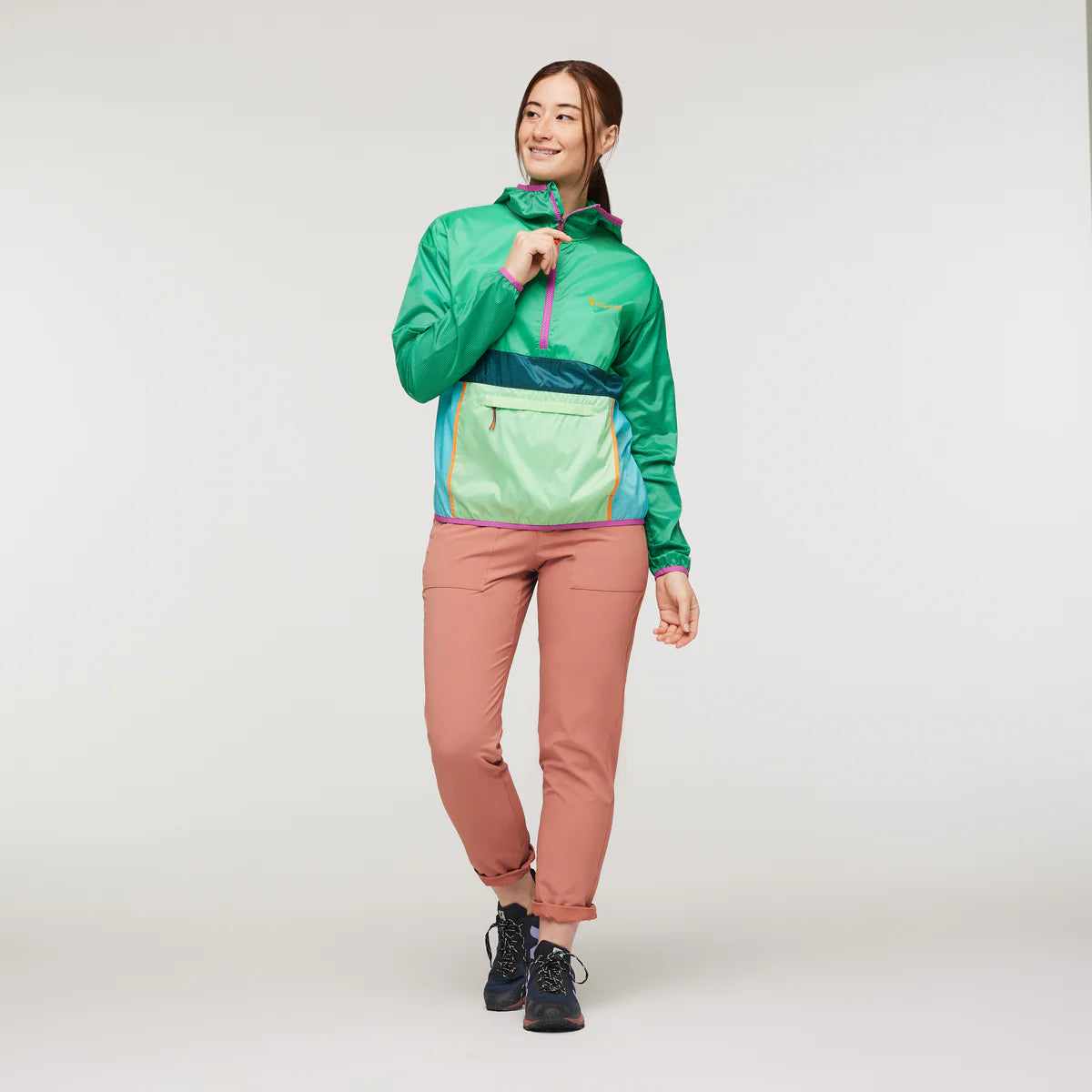 Teca Half-Zip Windbreaker - Women's