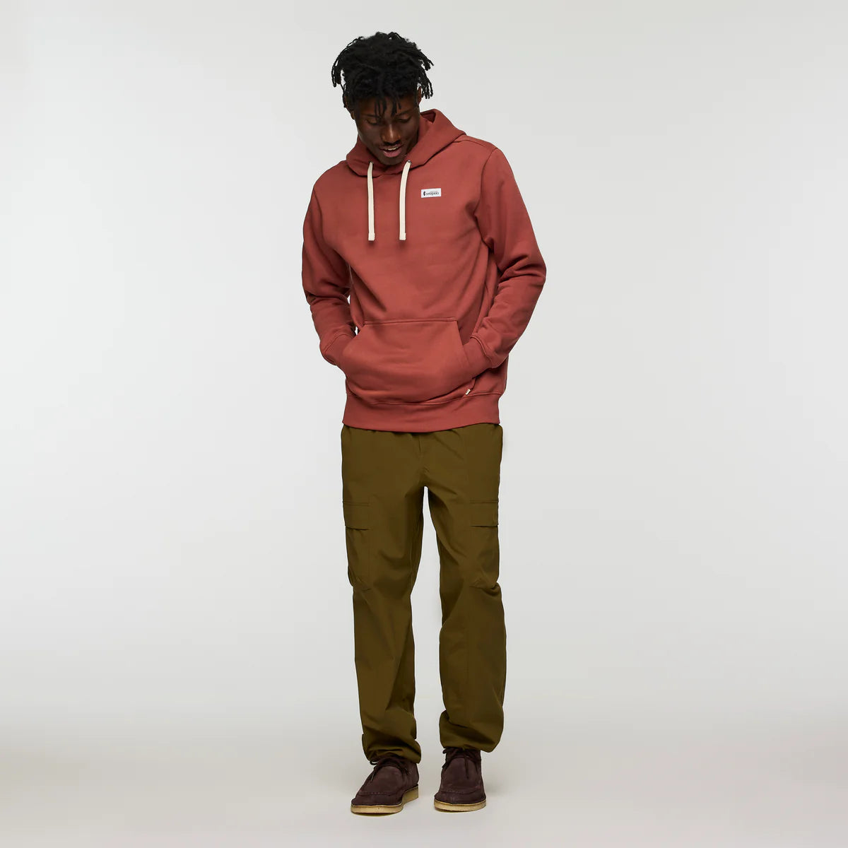 Llama Patch Pullover Hoodie - Men's