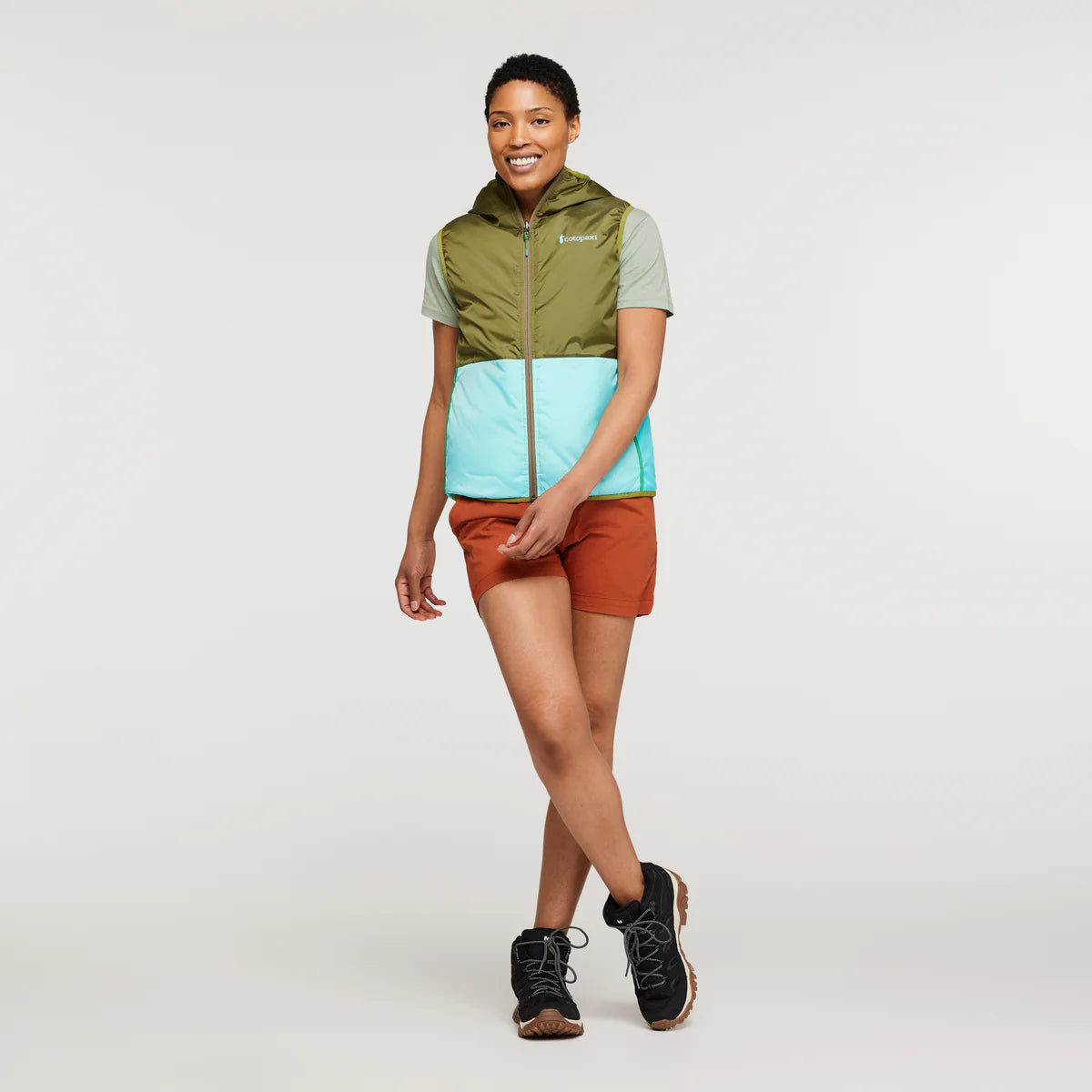 Teca Cálido Reversible Hooded Vest - Women's