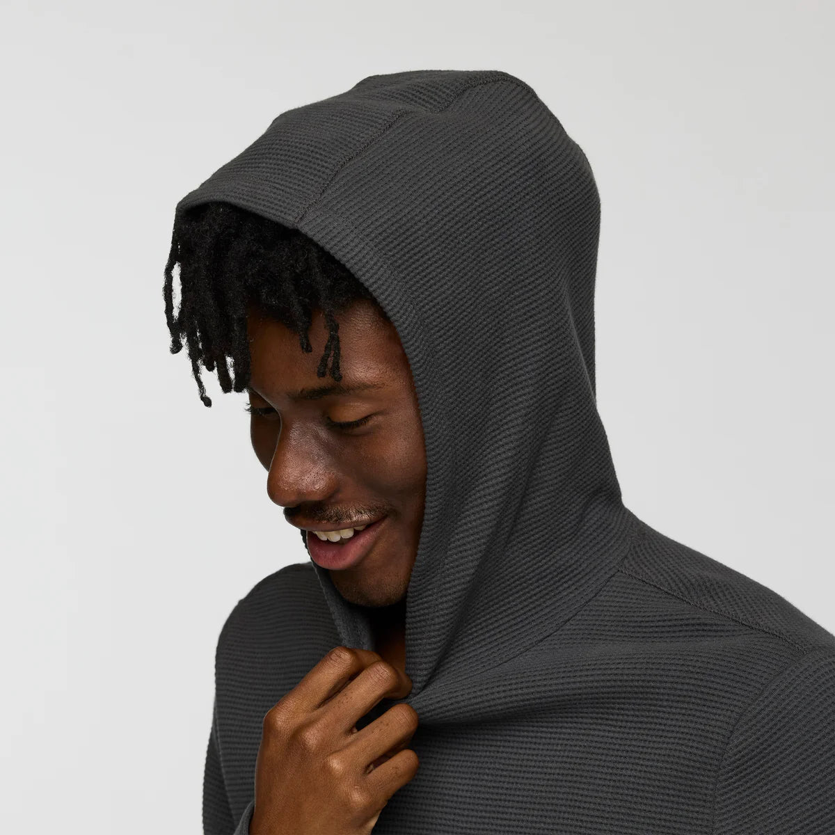 Atajo Long-Sleeve Waffle Hoodie - Men's