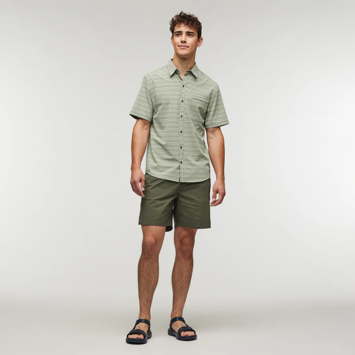 Cambio Button Up - Print - Men's
