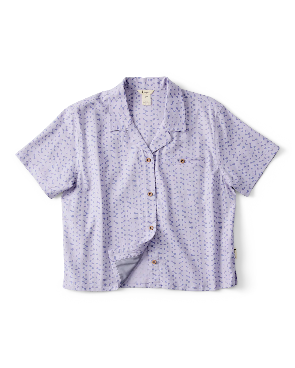 Afuera Button Up Shirt - Print - Women's