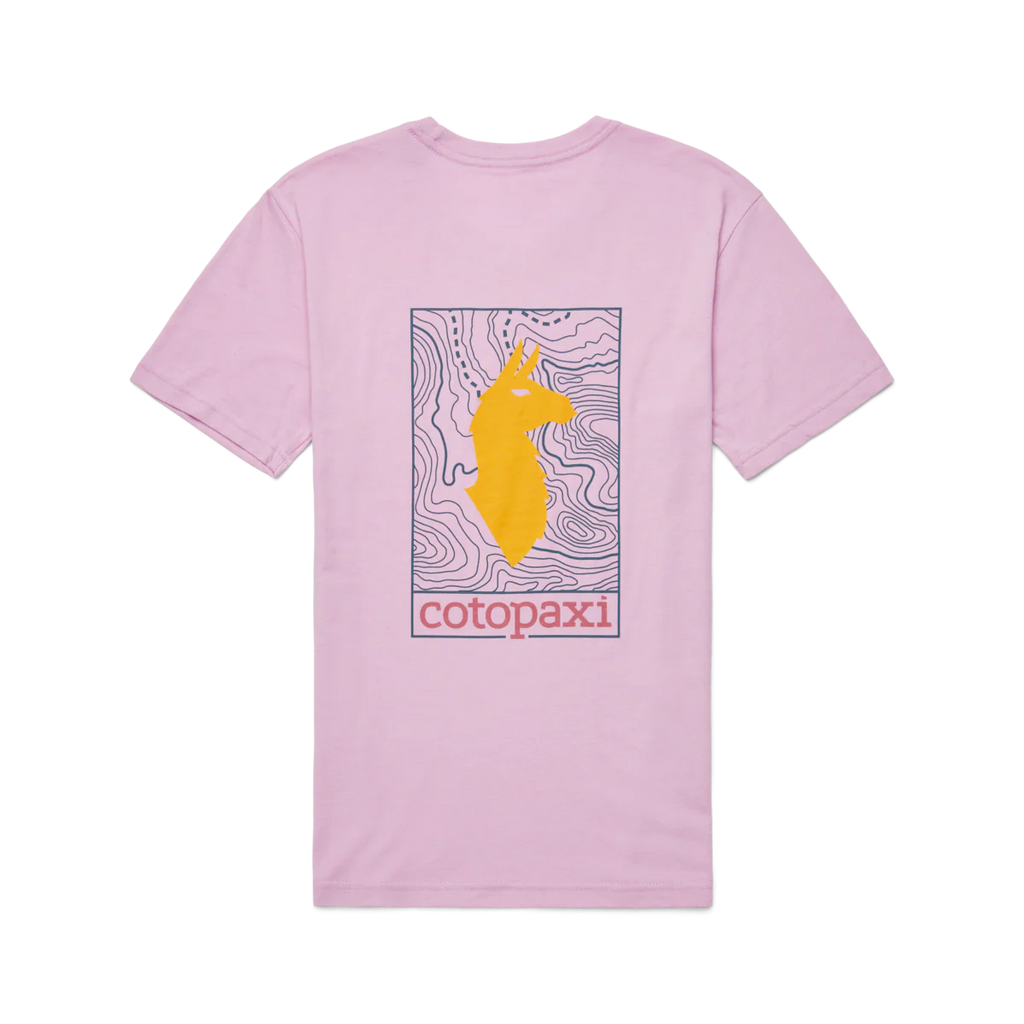 Llama Map T-Shirt - Women's