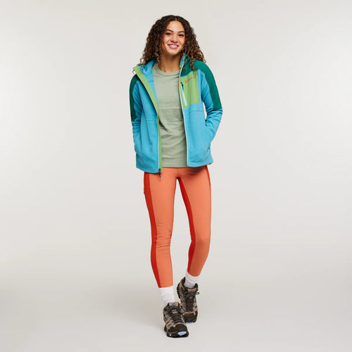 Abrazo Fleece Hooded Full-Zip Jacket - Women's