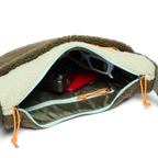 High Pile Fleece 6L Crescent Bag