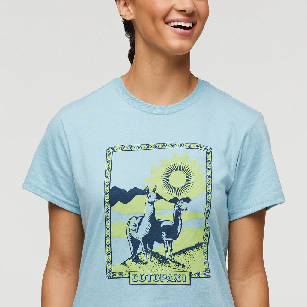 Llama Greetings T-Shirt - Women's