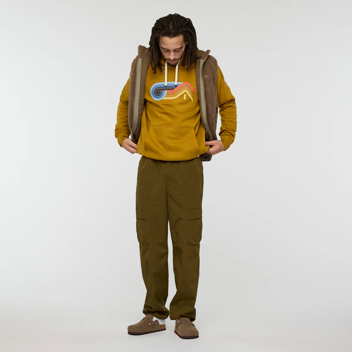 Melting Sunset Pullover Hoodie - Men's