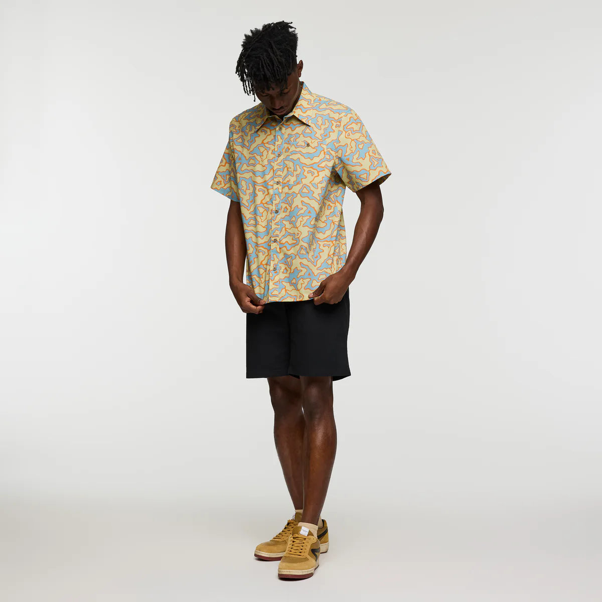 Estival Button Up Shirt - Print - Men's