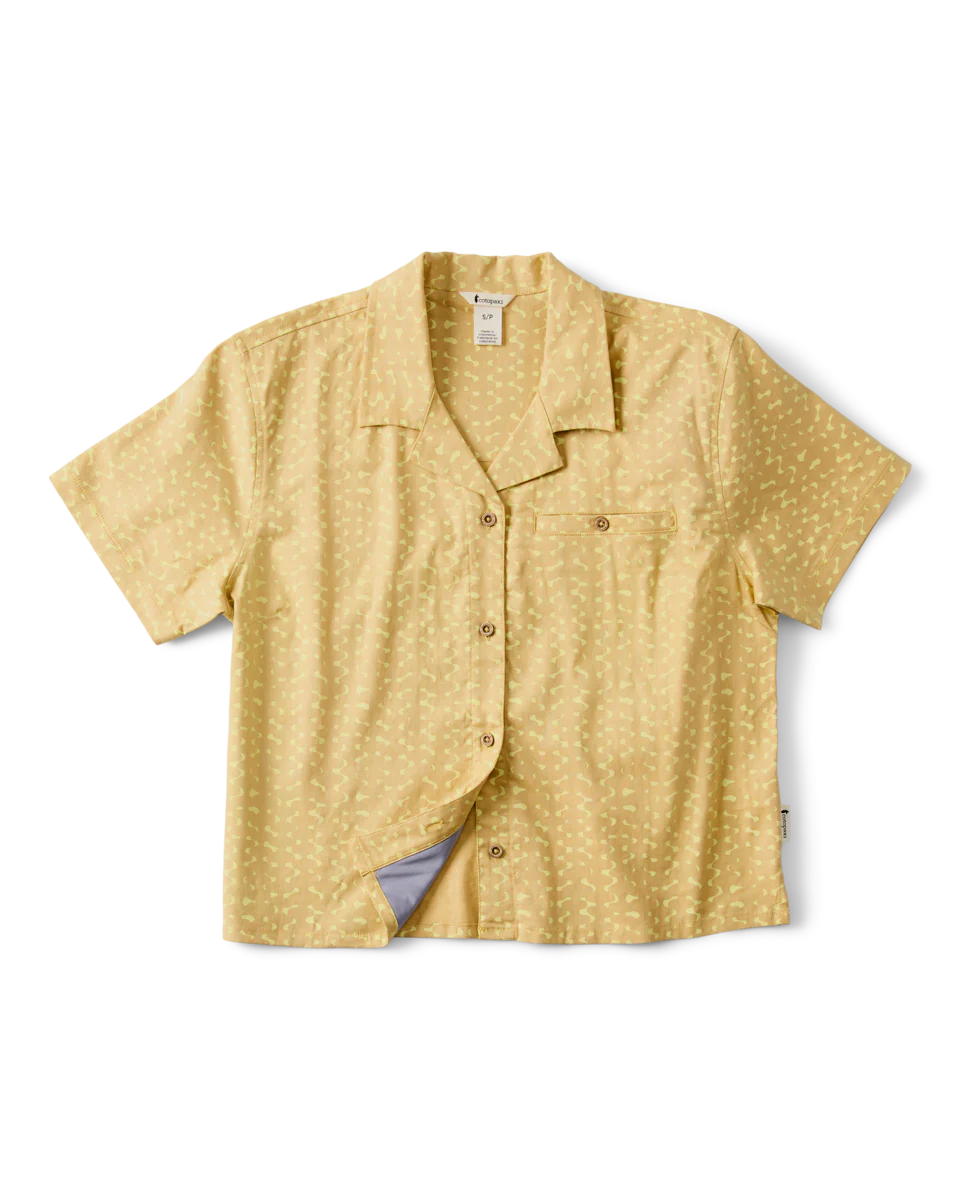Afuera Button Up Shirt - Print - Women's