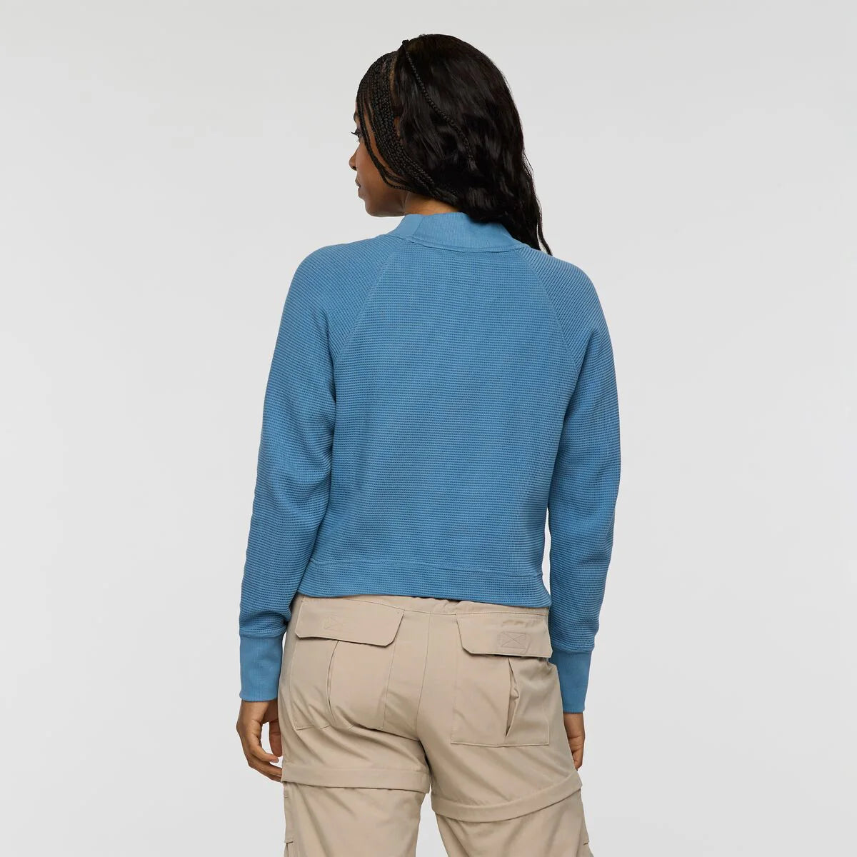 Atajo Long-Sleeve Waffle V-Neck - Women's