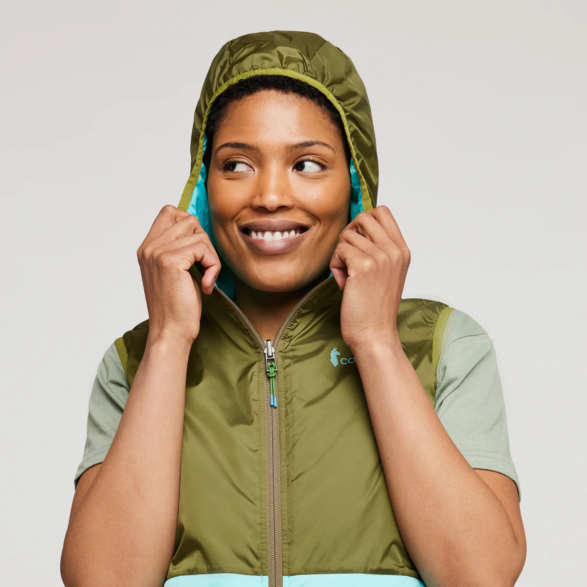 Teca Cálido Reversible Hooded Vest - Women's