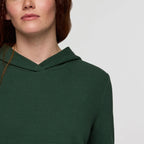 Atajo Long-Sleeve Waffle Hoodie - Women's