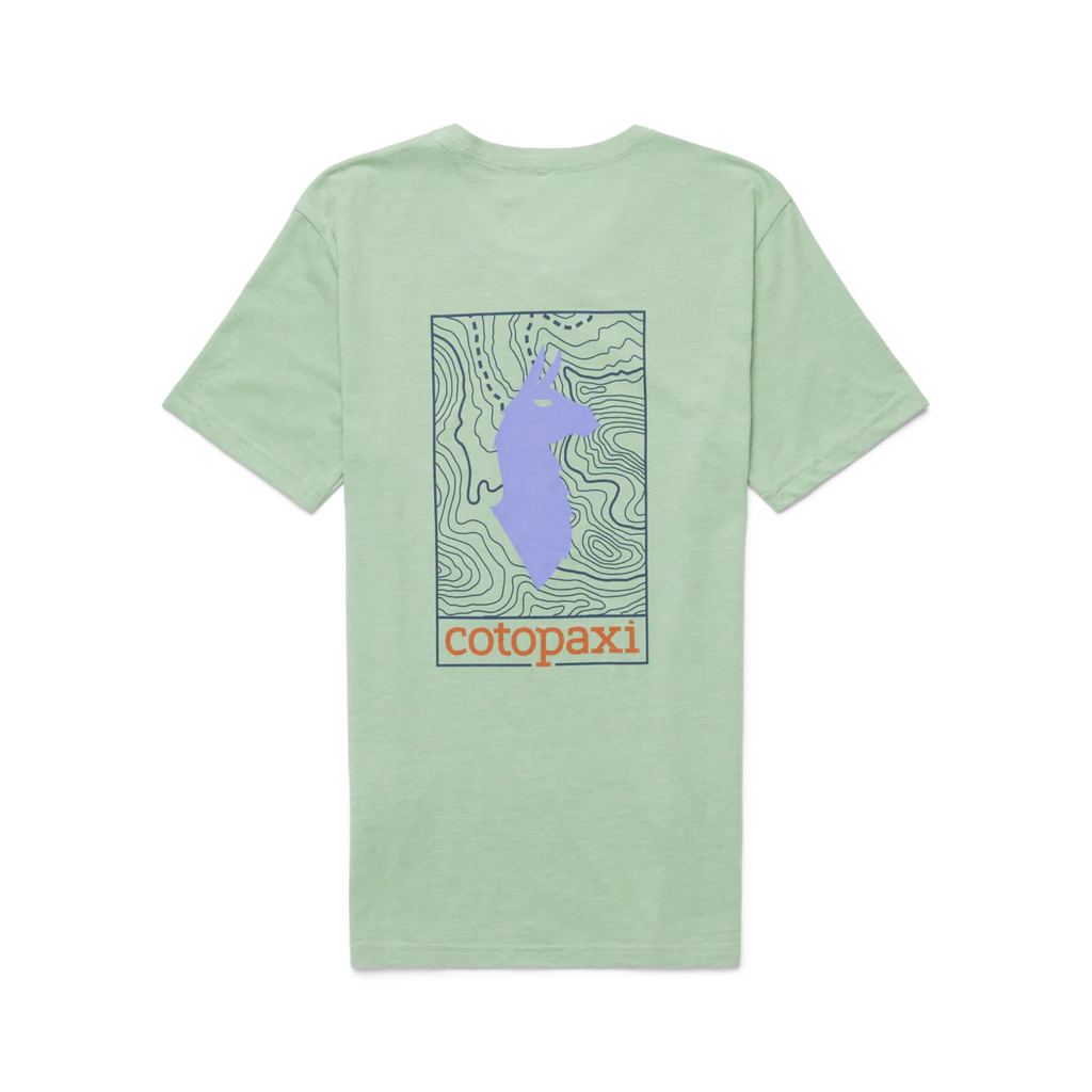 Llama Map T-Shirt - Women's