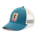 Llama Map Trucker Hat