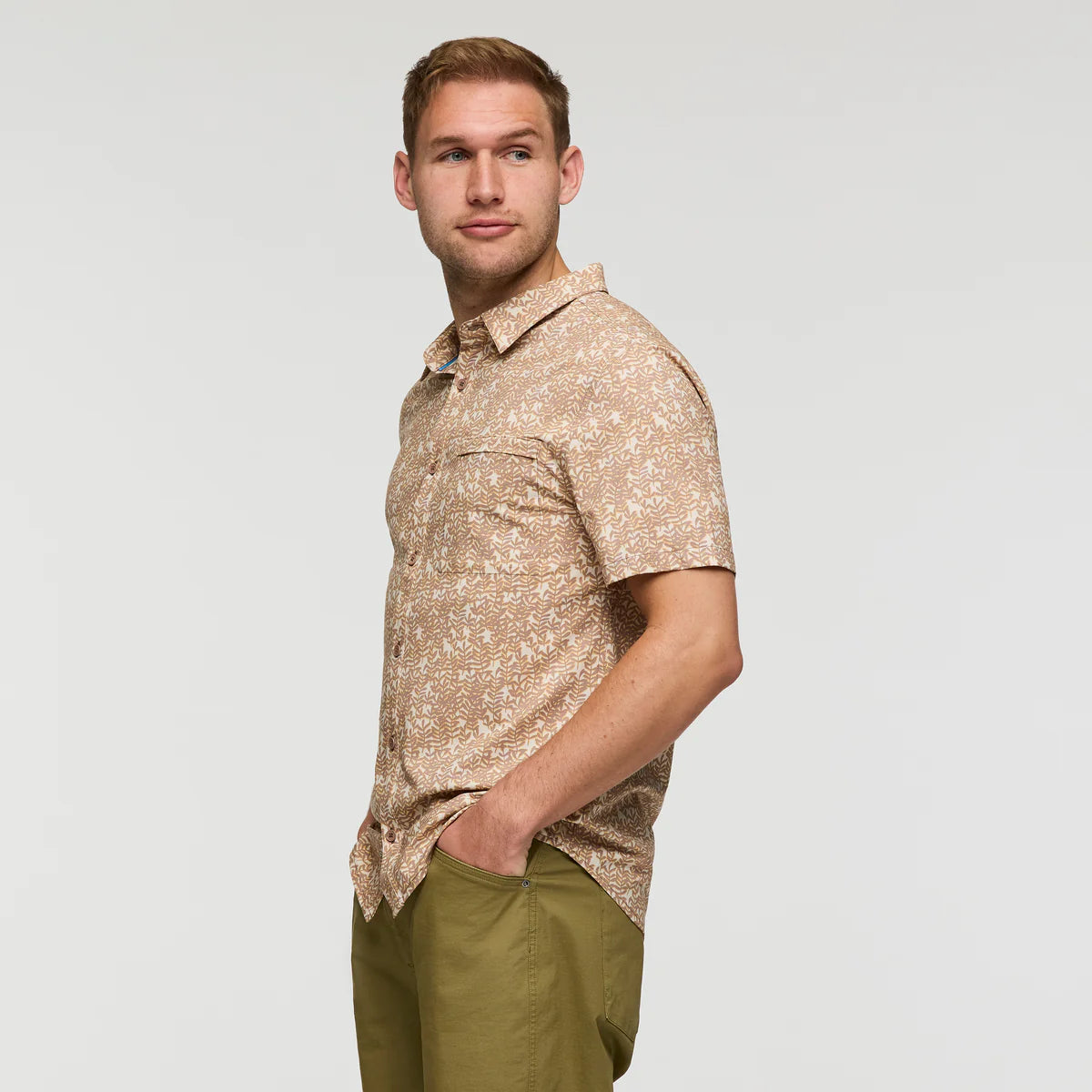Cambio Button Up - Print - Men's