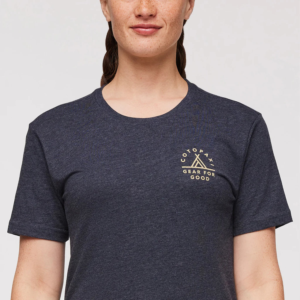 Llama Map T-Shirt - Women's