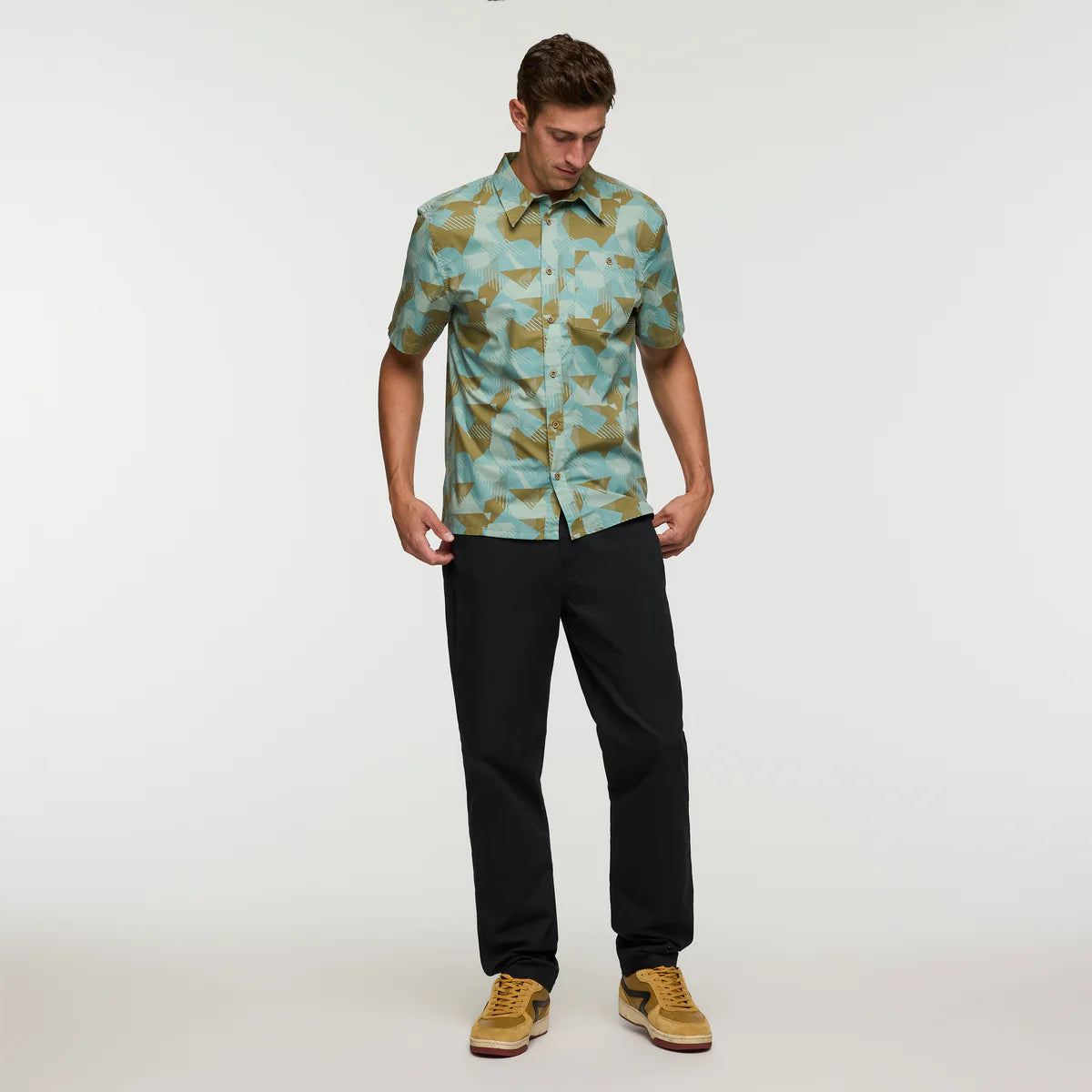 Estival Button Up Shirt - Print - Men's
