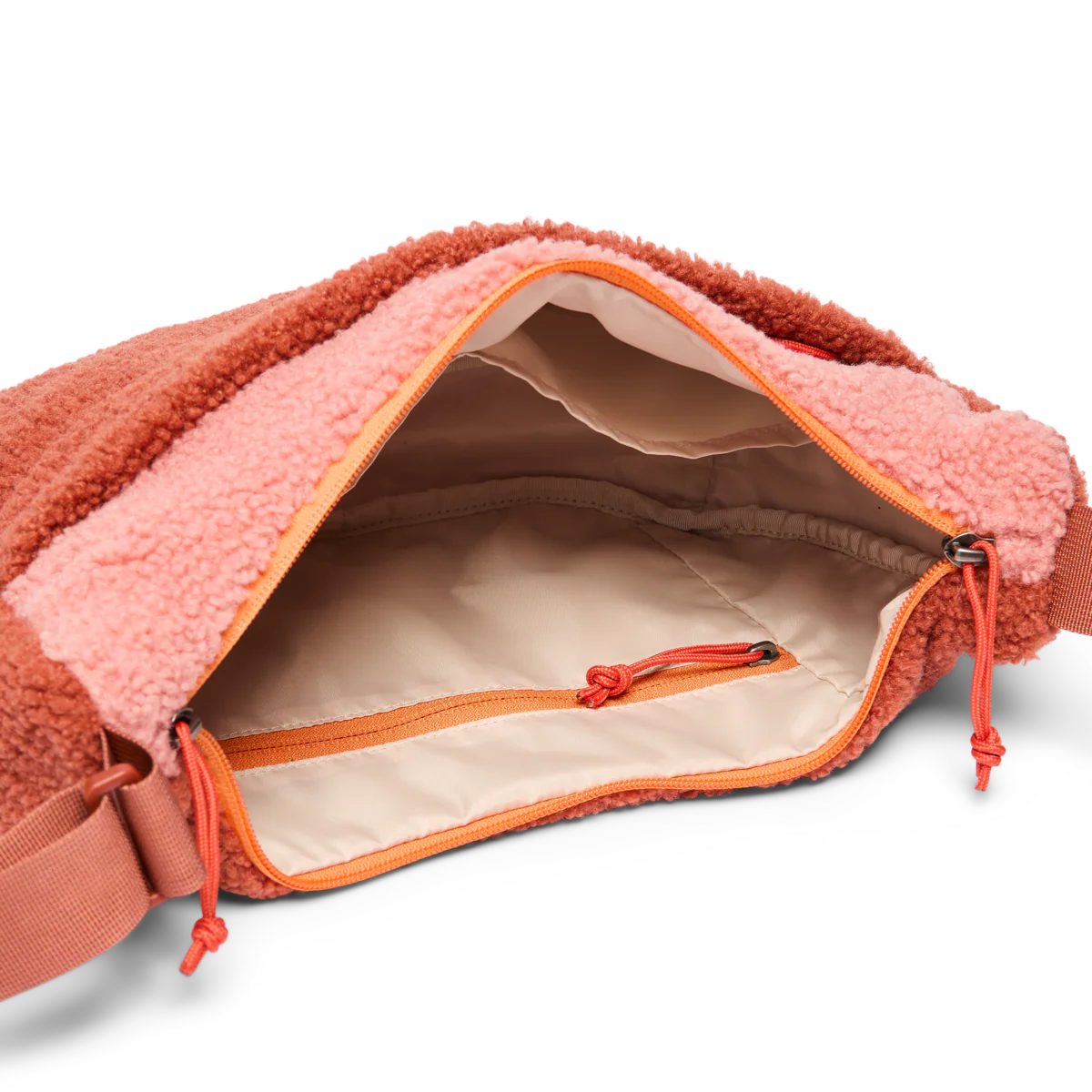 High Pile Fleece 6L Crescent Bag