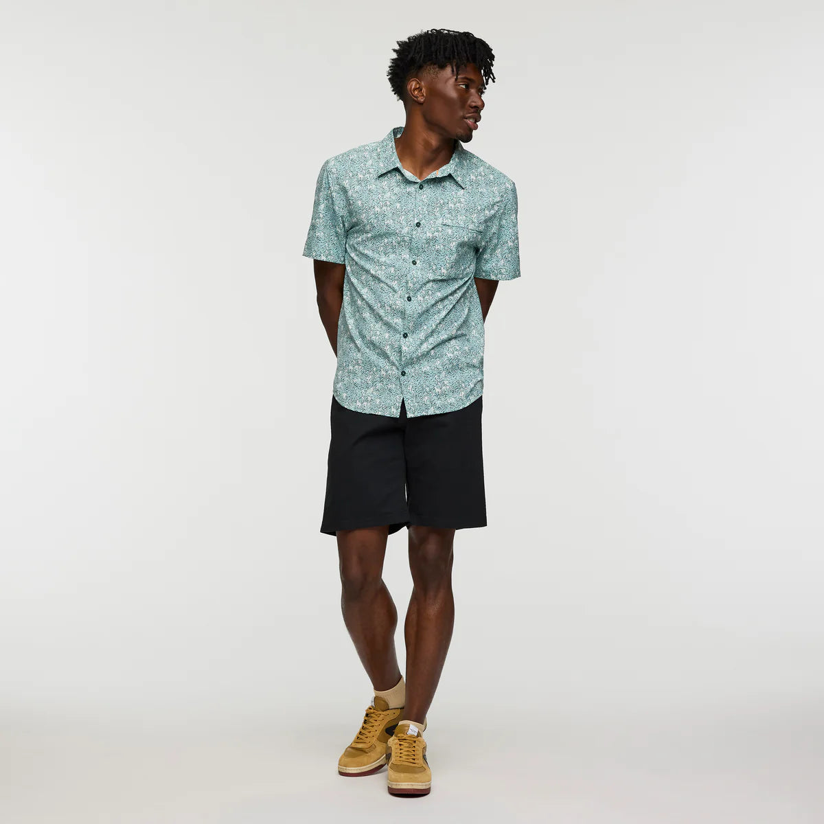 Cambio Button Up - Print - Men's